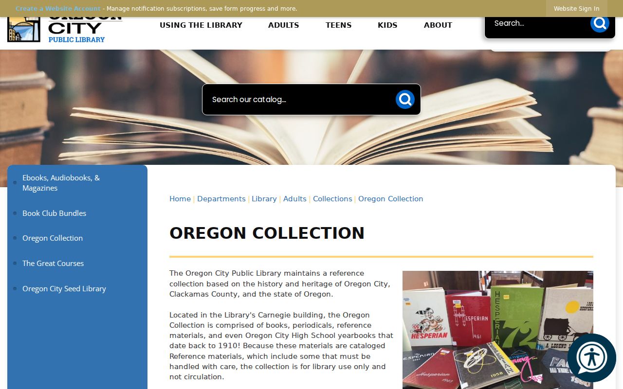 Clackamas County historical directory Oregon Collection research source