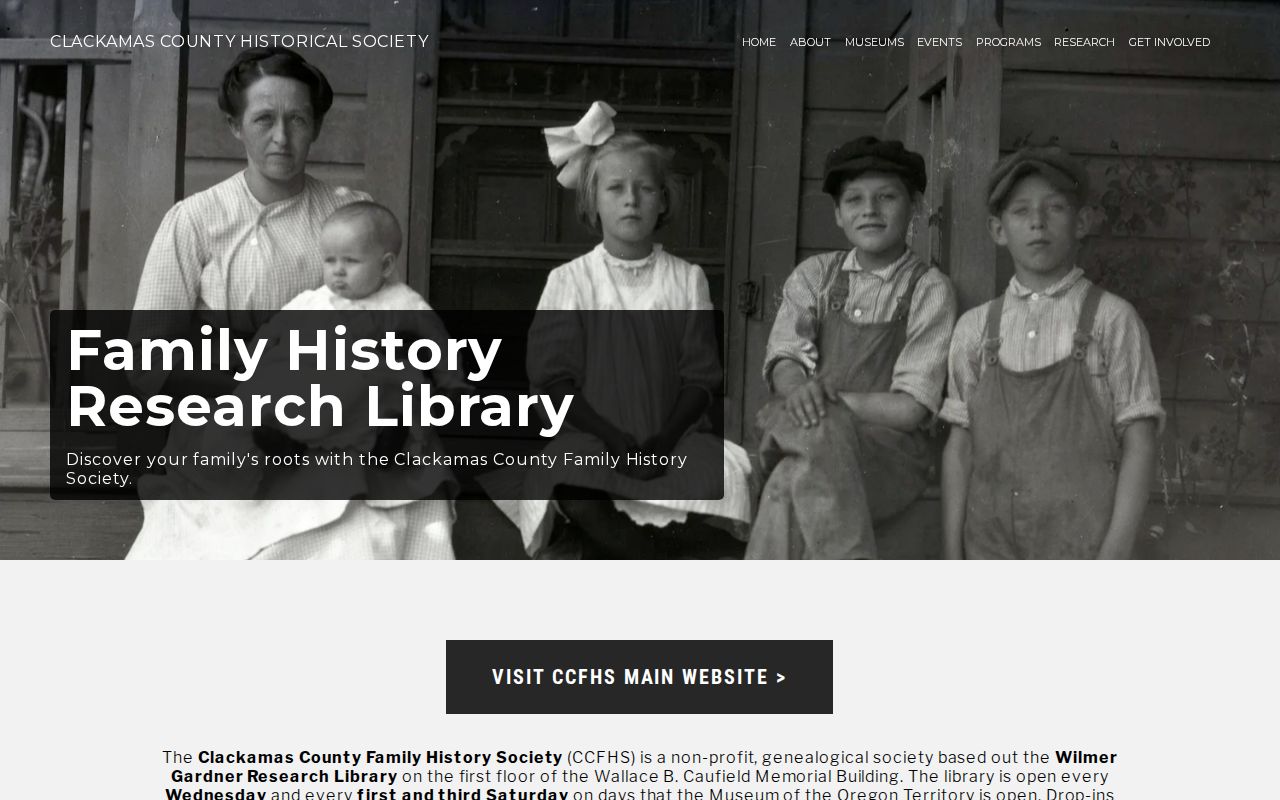 Clackamas County previous residents Wilmer Gardner library source